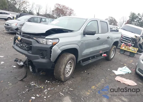 2025 Chevrolet Colorado 2Wd Wt z USA, uszkodzony, nr VIN 1GCPSBEK7S1189225